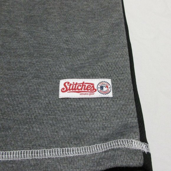 Stitches San Francisco Giants MLB Shirt Men's Size XL Gray Black - Picture 2 of 7